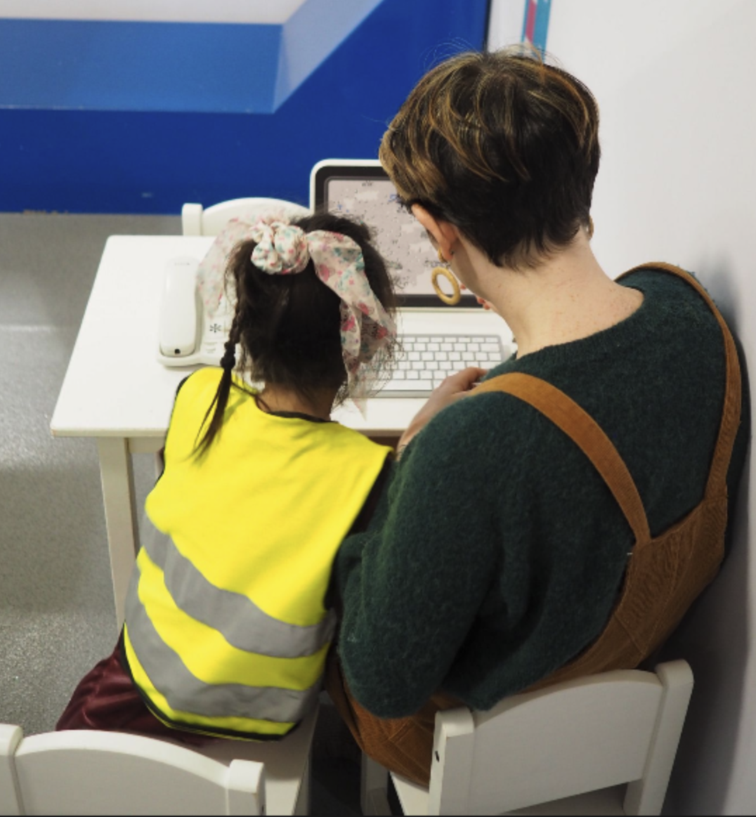 E.M. Lewis-Jong. Children's technologies researcher. 